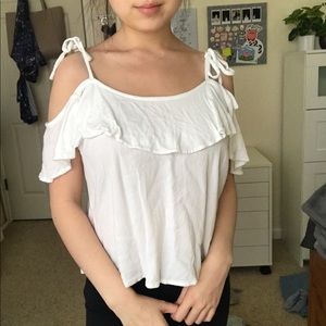 Cotton On Tie Tank Top Frills